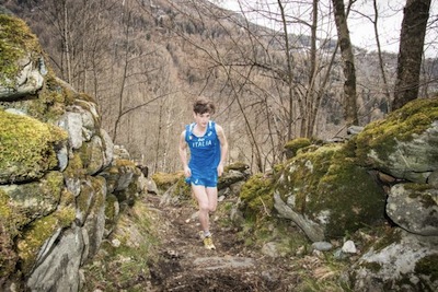 International Youth Cup Under 18 Mountain Running. A LANZADA