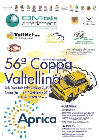 Si scaldano i motori: al via la 56^ Coppa Valtellina!  