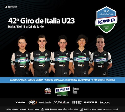 TAPPA APRICHESE per il Giro d'Italia Giovani