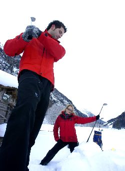 APRICA: Top of the Mountain Aprica Golf Snow Challenge