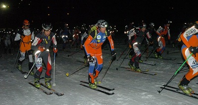 Scialpinismo: la Stralunata di Aprica  Campionato Italiano 