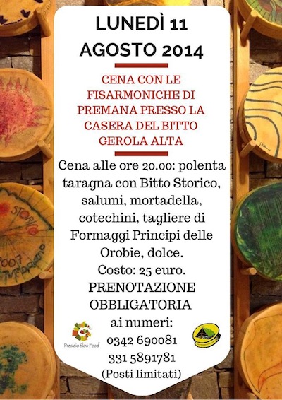 I PRINCIPI DELLE OROBIE a GEROLA ALTA