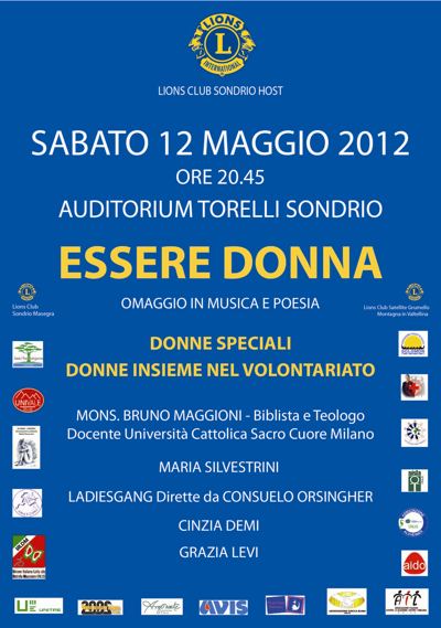 ESSERE DONNA, omaggio in musica e poesia