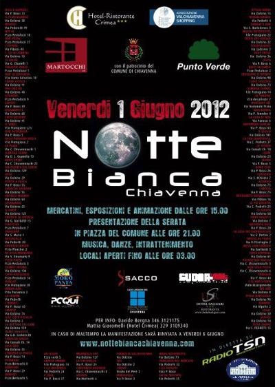 La Notte Bianca apre lestate a CHIAVENNA!