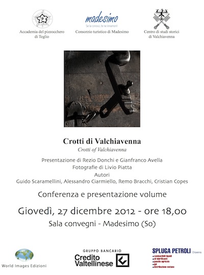 I Crotti di VALCHIAVENNA in un volume  