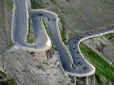 SONDALO nel segno del Motoraduno dello Stelvio
