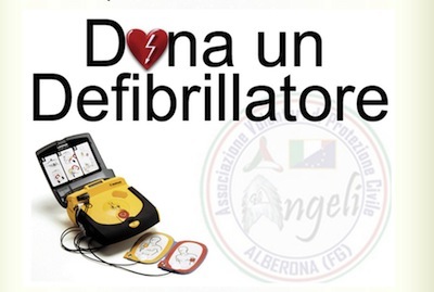 Ai Campetti di APRICA un defibrillatore