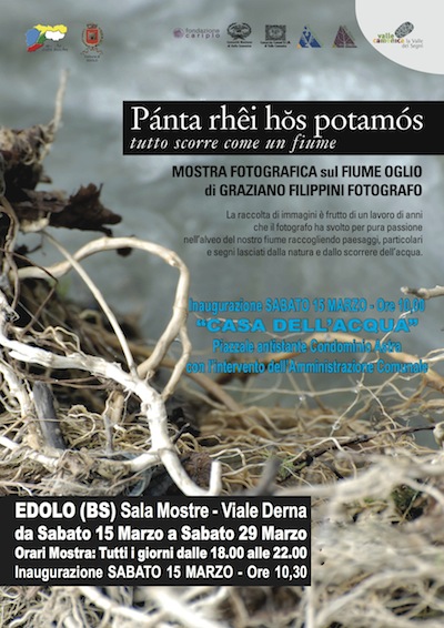 Mostra fotografica sul FIUME OGLIO a EDOLO