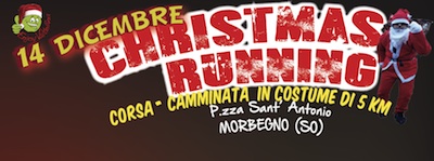 A MORBEGNO  tempo di Christmas Running  