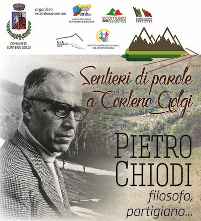 VALCAMONICA: Crteno Golgi commemora Pietro Chiodi