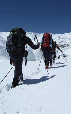 In VALFURVA si ciaspola con Marco Confortola