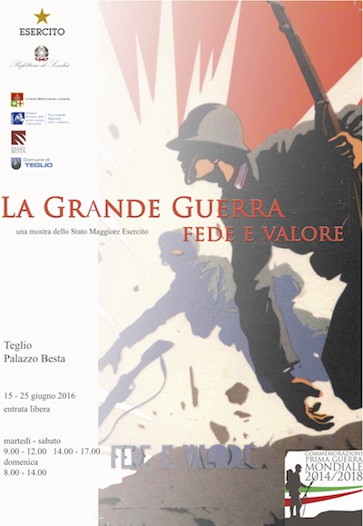 La mostra “La Grande Guerra. Fede e Valore” a TEGLIO