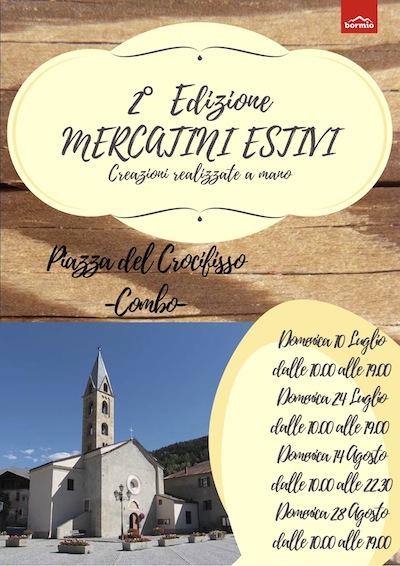I mercatini estivi conquistano BORMIO  