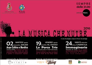 Musica che nutre e un pizzico di teatro - Tirano 2-7 agosto