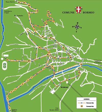 Muoversi a BORMIO