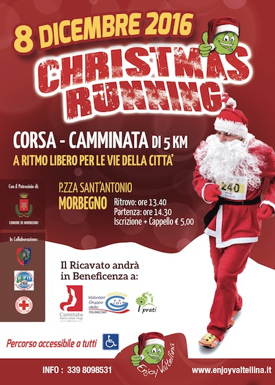 Christmas Running: atmosfera natalizia a MORBEGNO  