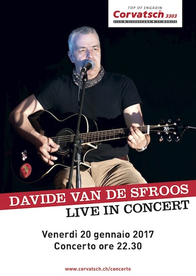 SILVAPLANA: al Music Snow Night, Van de Sfroos live!