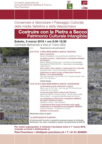 Il Paesaggio culturale di VALTELLINA e VALPOSCHIAVO
