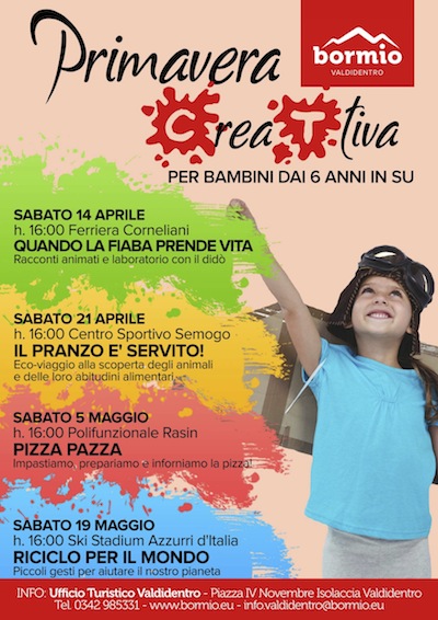 La primavera CREATTIVA della VALDIDENTRO 