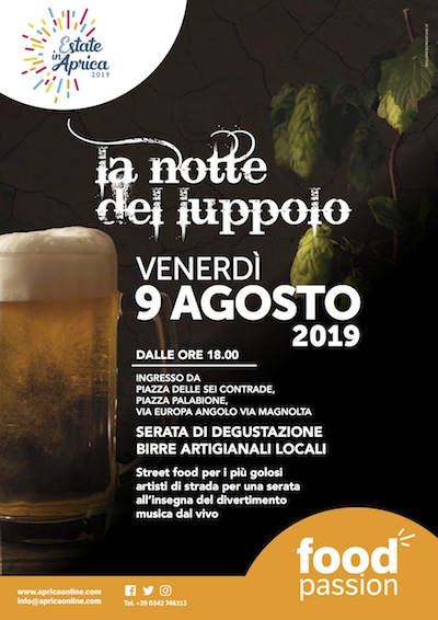 APRICA propone la notte del luppolo