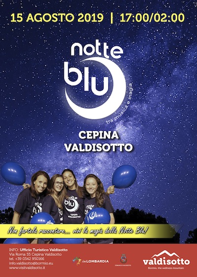 La Notte Blu illumina la VALDISOTTO