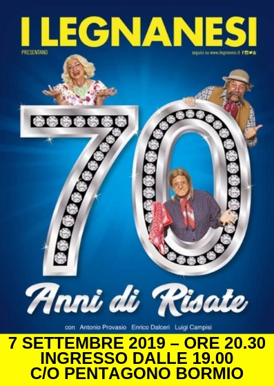 A BORMIO si ride con I Legnanesi