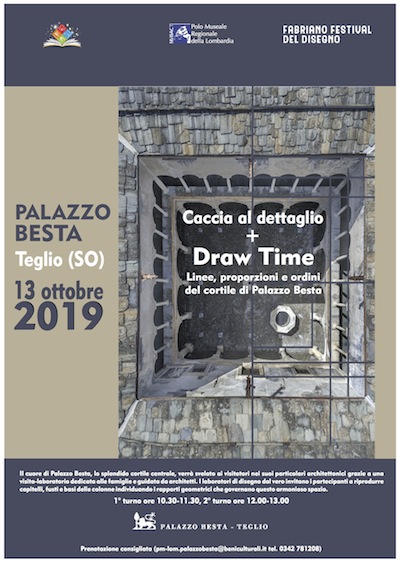 TEGLIO: Draw Time a PALAZZO BESTA 