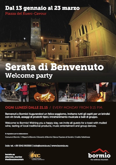 Welcome party a BORMIO