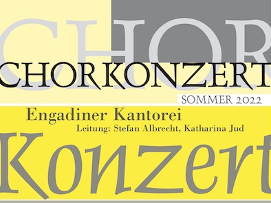 ENGADINER KANTOREI, Sommerkonzerte