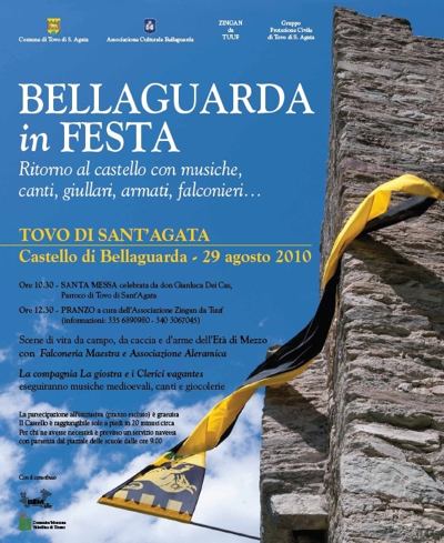 FESTA AL CASTELLO DI BELLAGUARDA DI TOVO SANT’AGATA
