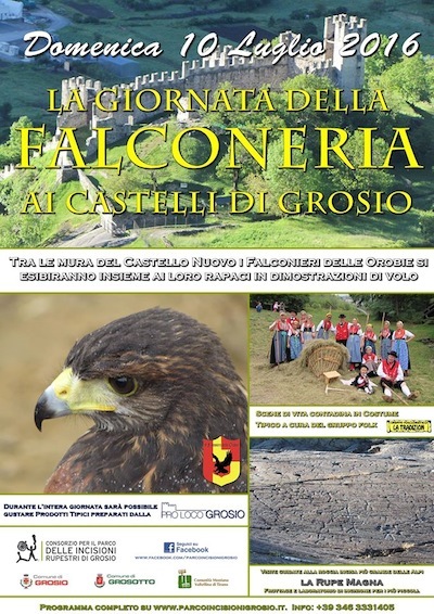 La Giornata della Falconeria ai Castelli di GROSIO