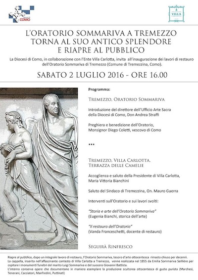 A TREMEZZO risplende l’Oratorio di Sommariva  