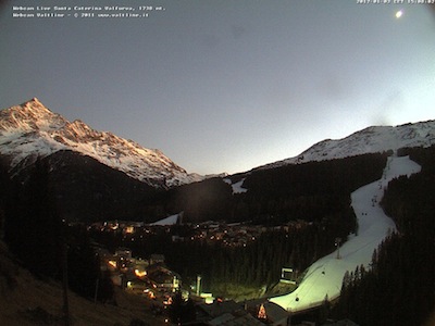 In ALTA VALTELLINA si SCIA anche di notte!