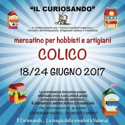 Hobbisti e artigiani a COLICO  