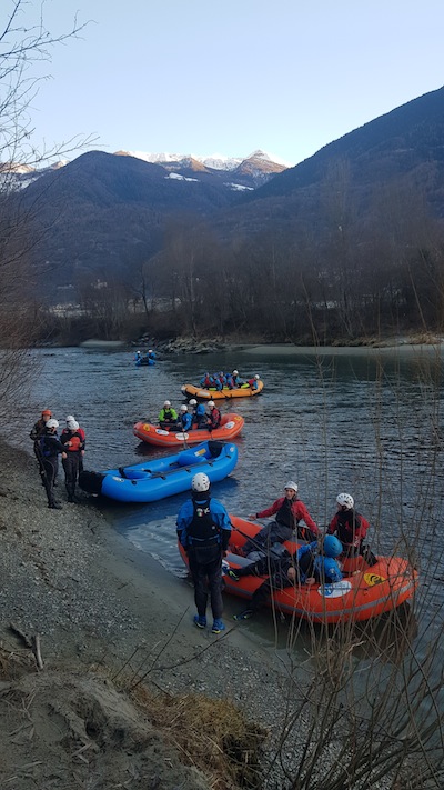 Il fiume ADDA protagonista nel RAFTING