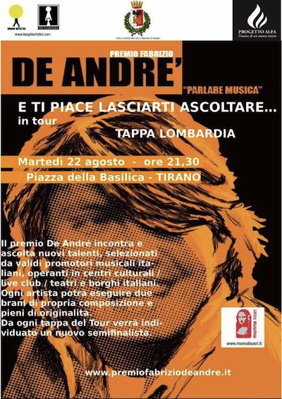 Tappa a TIRANO per il PREMIO de ANDRE'
