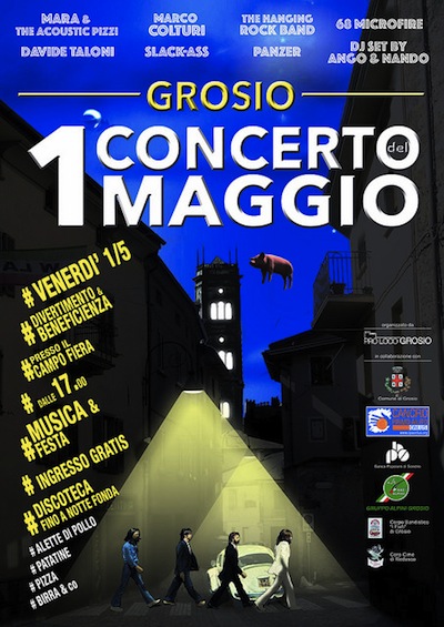 GROSIO: concertone del Primo Maggio 