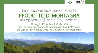 In provincia di SONDRIO la qualit PRODOTTO DI MONTAGNA?