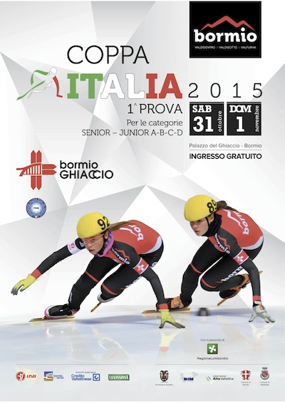 BORMIO GHIACCIO ospita la Coppa Italia di SHORT TRACK