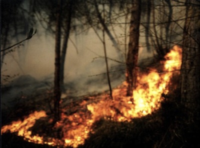 Rischio incendi sulle montagne del LARIO