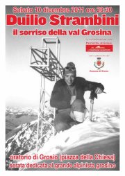 DUILIO STRAMBINI e il sorriso della Val Grosina