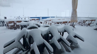 Candida neve al PASSO dello STELVIO 