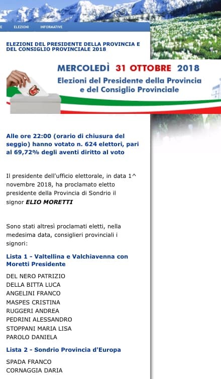 La Provincia di SONDRIO