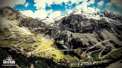 PASSO DELLO STELVIO sotto i riflettori al Giro d’Italia 2013