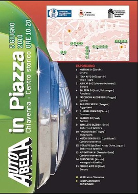 AUTOBELLA IN PIAZZA A CHIAVENNA