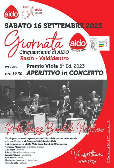 50 anni di AIDO: Aperitivo in Concerto