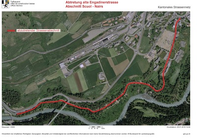 La vecchia strada dell’Engadina  di SCUOL