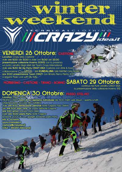 TROFEO CRAZY STELVIO WINTER WEEKEND