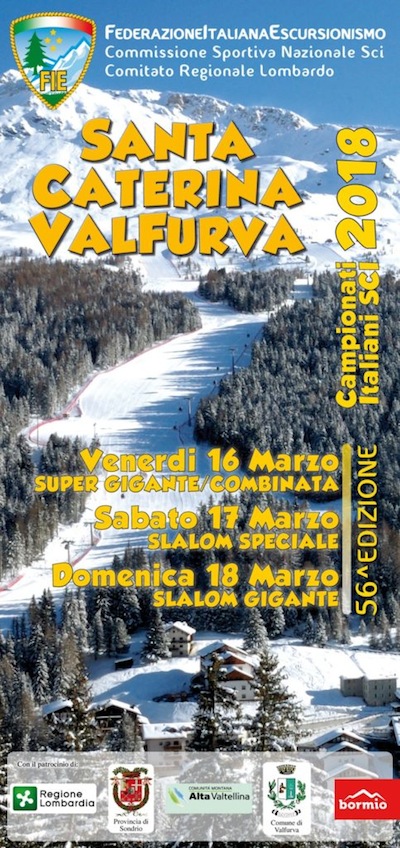 Campionati Italiani di Sci alpino in VALFURVA