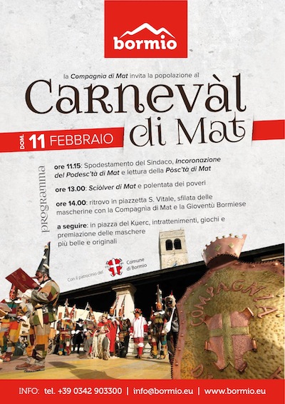 Carnevl di Mat… non solo sci a BORMIO!
